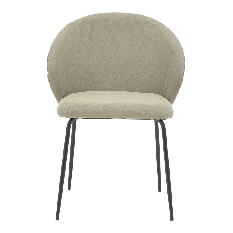 Scaun Olympian tesatura, Gri, 50x55x83 cm, perspectiva suplimentara