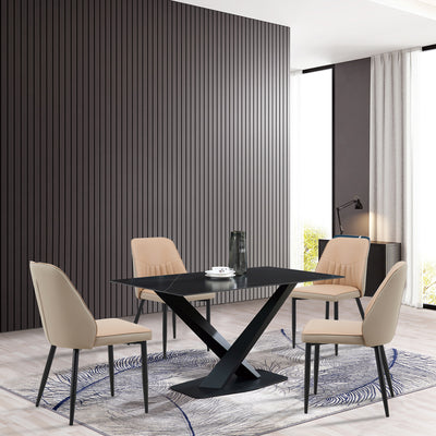 Scaun Onyer, maro-gri, 48x60x83 cm, imagine suplimentara