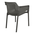 Scaun Oviez, antracit, 59x58x79 cm, imagine suplimentara