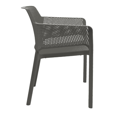 Scaun Oviez, antracit, 59x58x79 cm, detaliu produs