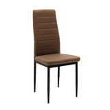 Scaun Parker, Alb - Bej, 42x48x98 cm - Bej
