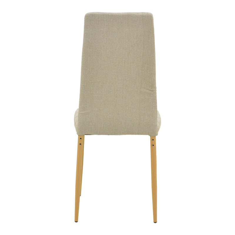 Scaun confort Parker Antracit & metal, Negru, 39x48x95 cm - Bej