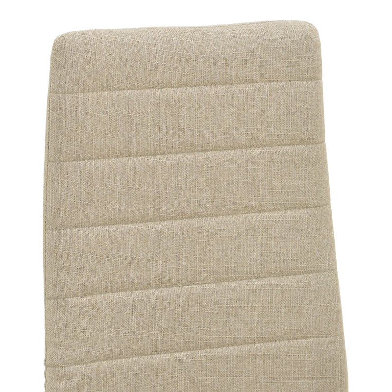 Scaun confort Parker Antracit & metal, Negru, 39x48x95 cm - Bej