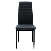 Scaun Parker, gri inchis, 42x48x98 cm, perspectiva suplimentara