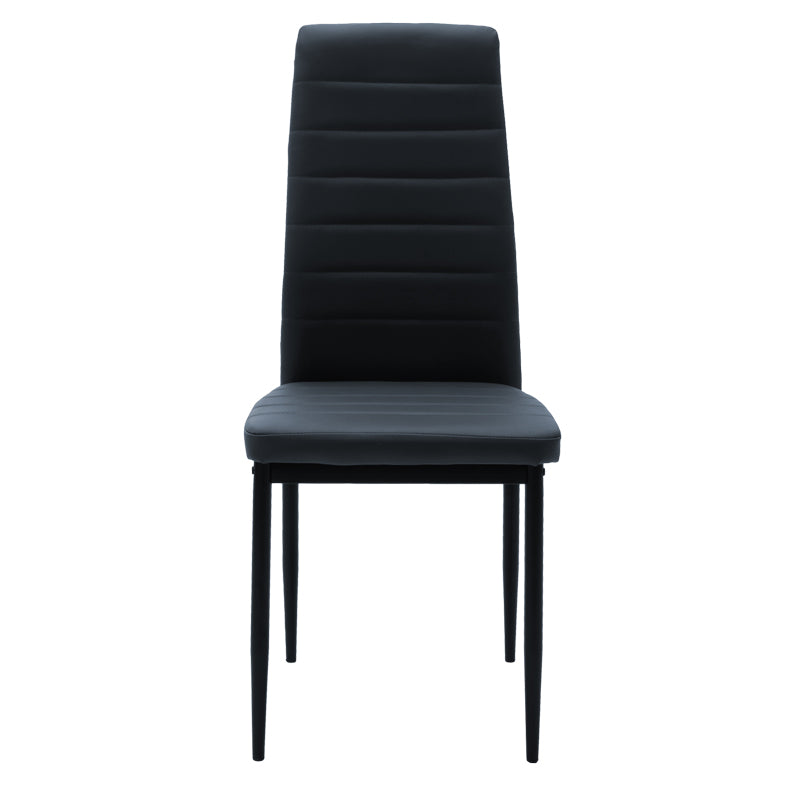 Scaun Parker, gri inchis, 42x48x98 cm, perspectiva suplimentara