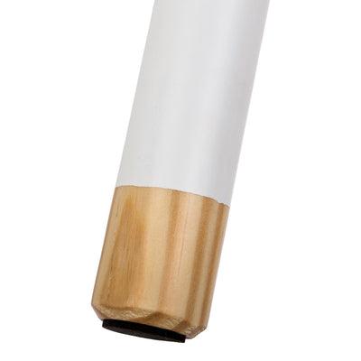 Scaun pentru copii Kevou, Lemn de pin, Alb-Natural, 24x24x25 cm, detaliu produs