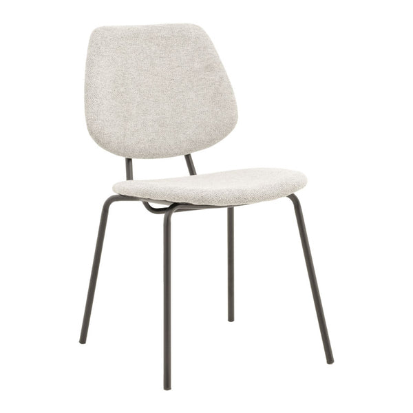 Scaun Pietro, Gri - Gri inchis, 50x53x83 cm