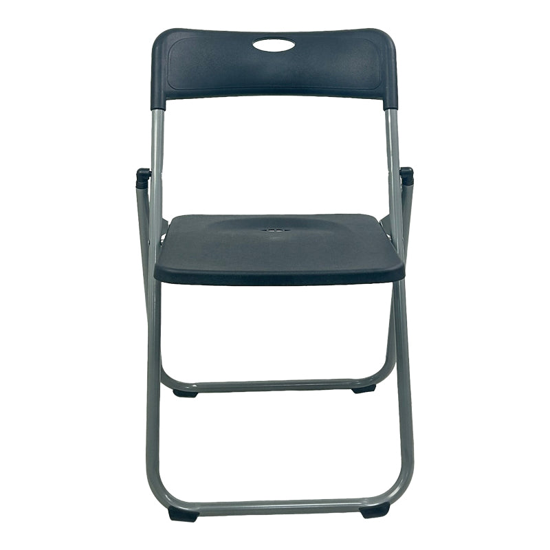 Scaun pliabil cu funcție Edison, Metal, Negru, 38x49x73 cm - Negru
