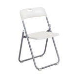 Scaun pliabil Daxton, Alb - Negru, 49x46x73 cm - Alb