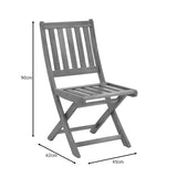 Scaun pliabil de gradina Elijie, Maro, 45x62x90 cm