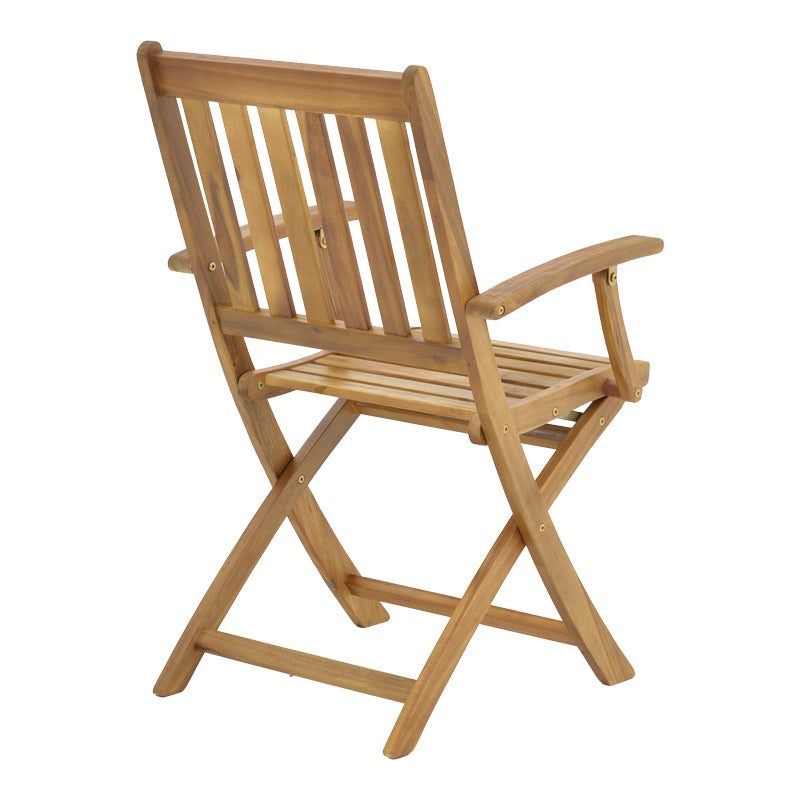 Scaun pliabil de gradina Mobie, Maro, 56x61x89 cm, imagine suplimentara