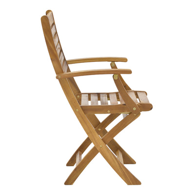 Scaun pliabil de gradina Recofly, Maro, 52x53x85 cm, detaliu produs