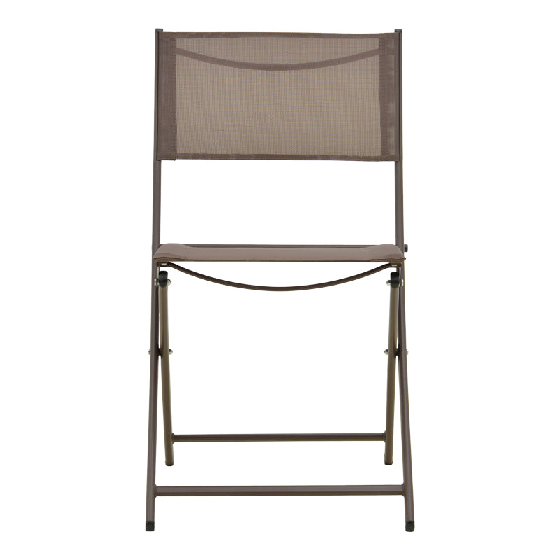 Scaun pliabil Jeve, metal si textilene, 46x51x81 cm - Antracit