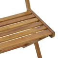 Scaun pliant Fatel lemn de salcam, Natural, 40x53x82 cm, foto produs 7