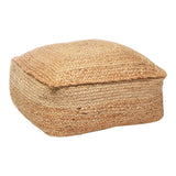 Puf Scaun-pouf Iorda din iuta Natural D45x40 cm