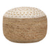 Puf Scaun-pouf Noca din iuta, Natural D40x30 cm