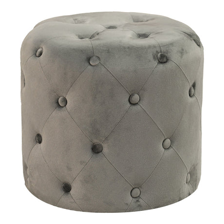 Taburet Seval, catifea, D49x47 cm
