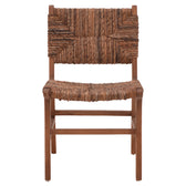 Scaun Refane lemn de tec, Natural, 50x58x85 cm, foto produs