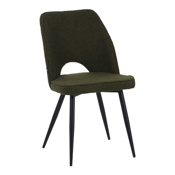 Scaun Renish, verde inchis, 61x47x92 cm