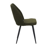 Scaun Renish, verde inchis, 61x47x92 cm