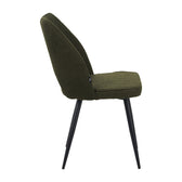 Scaun Renish, verde inchis, 61x47x92 cm, detaliu produs