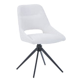 Scaun rotativ Luciano I, Textil, Bej, 52x54x85 cm