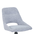 Scaun rotativ Luciano I, Textil, Gri, 52x54x85 cm, foto produs