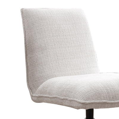 Scaun rotativ Remona crem picioare, crom, 63x80x80 cm, foto produs 6