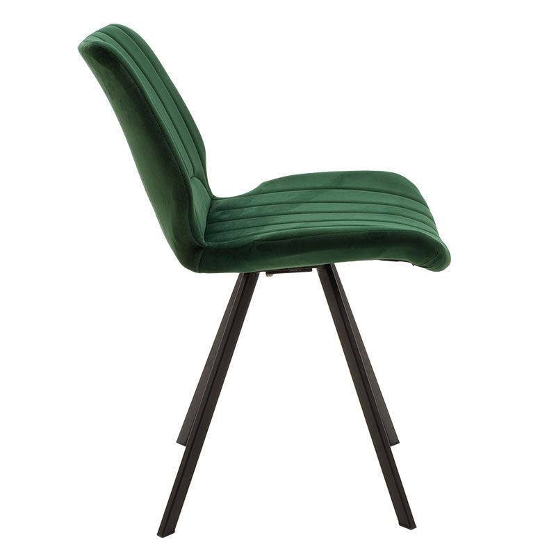 Scaun Sabia, Verde inchis, 58x46x80 cm, perspectiva suplimentara