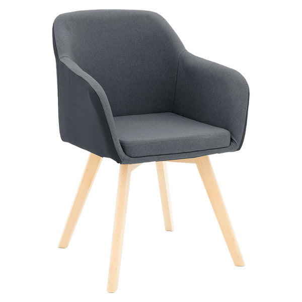 Scaun Safira, Bej - Negru, 57x58x84 cm