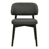 Scaun Siena, Lemn rubberwood, 48x50x81 cm - Negru