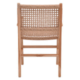 Scaun Sponze lemn de tec, Natur, 54x60x86 cm
