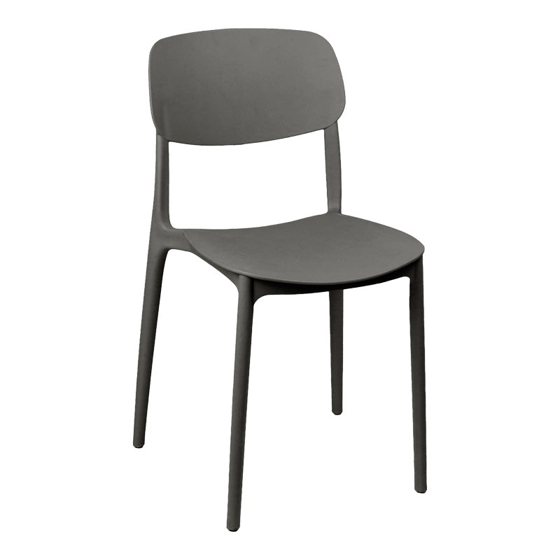 Scaun stivuibil Berdian, mint, polipropilena, Diverse culori, 38x49x79 cm - Gri