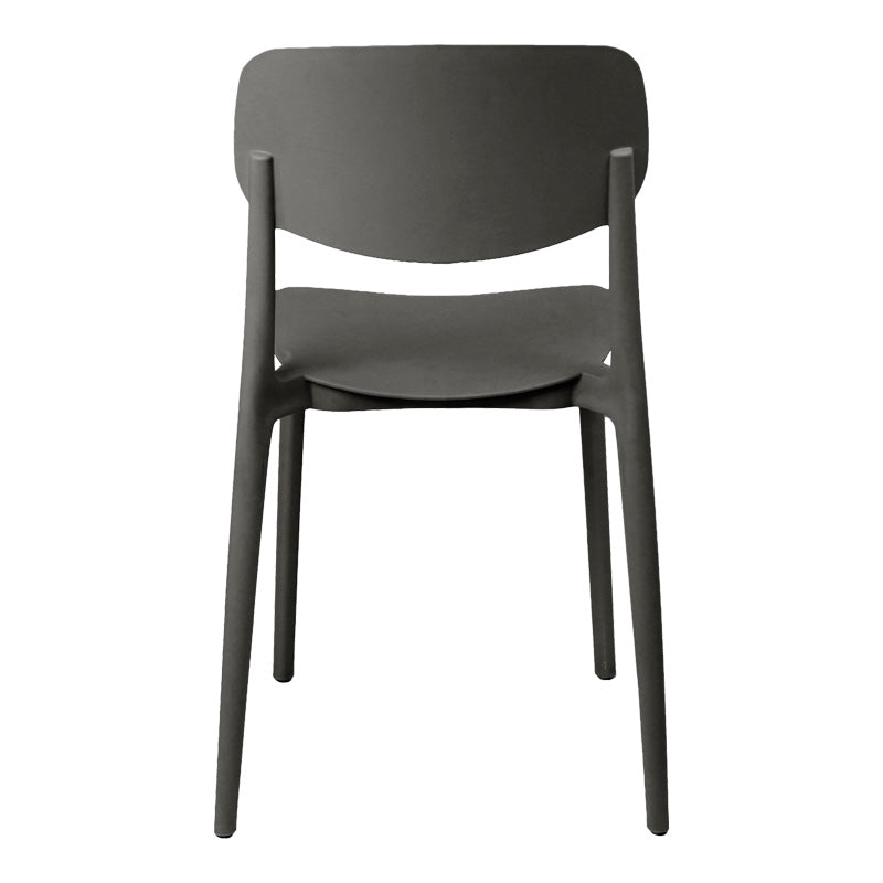 Scaun stivuibil Berdian, mint, polipropilena, Diverse culori, 38x49x79 cm - Gri