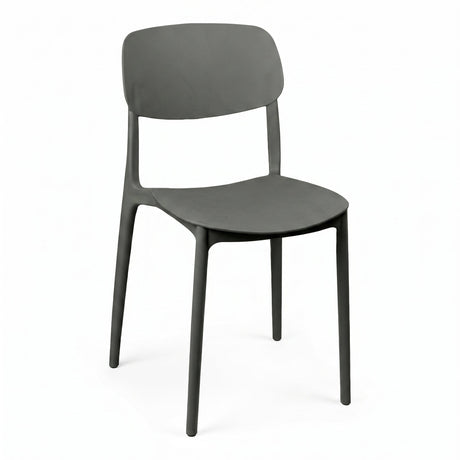 Scaun stivuibil Berdian, mint, polipropilena, Diverse culori, 38x49x79 cm