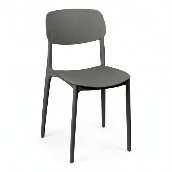 Scaun stivuibil Berdian, mint, polipropilena, Diverse culori, 38x49x79 cm