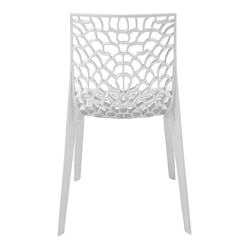 Scaun exterior Hush, polipropilena, 50x57x81 cm - Alb