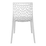 Scaun exterior Hush, polipropilena, 50x57x81 cm - Alb