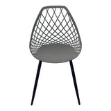 Scaun Suan, Metal, 49x51x86 cm - Antracit
