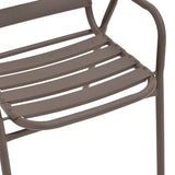 Scaun Sussie, maro, 45x62x76 cm