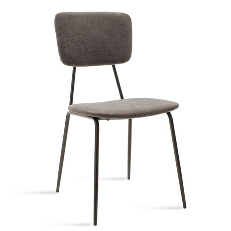 Scaun Tania, antica gri inchis, 43x53x84 cm