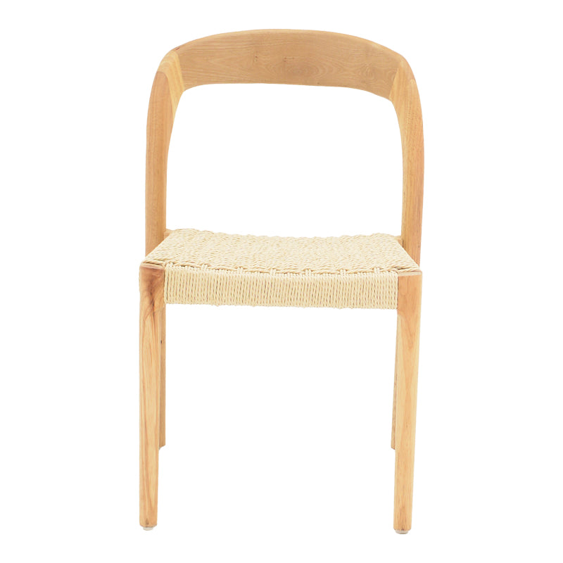 Scaun Tavrine funie-cauciuc, Natural, 47x59x78 cm, perspectiva suplimentara