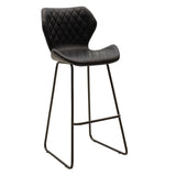 Scaun Theo metalic, 51x48x103 cm