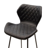 Scaun Theo metalic, 51x48x103 cm