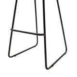 Scaun Theo metalic, 51x48x103 cm