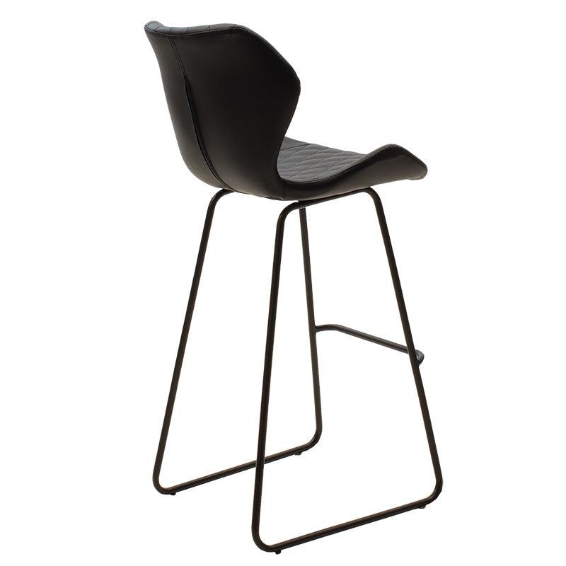 Scaun Theo metalic, 51x48x103 cm