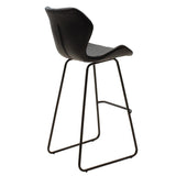 Scaun Theo metalic, 51x48x103 cm