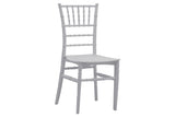 Scaun Tiffany, Alb, 40x86x43 cm