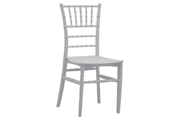 Scaun Tiffany, Alb, 40x86x43 cm
