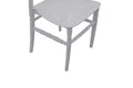 Scaun Tiffany, Alb, 40x86x43 cm, imagine suplimentara